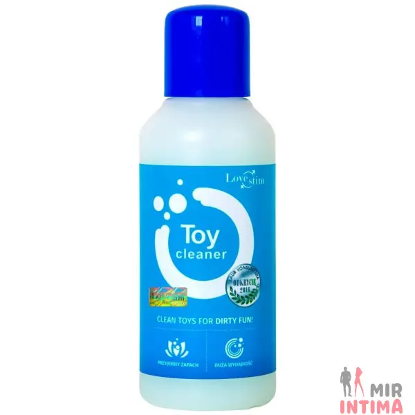 Антибактериальная жидкость для интимных товаров LoveStim " Toy Cleaner " 100мл Антибактериальная жидкость для интимных товаров LoveStim " Toy Cleaner " 100мл