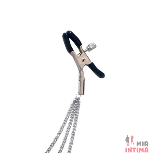 Зажимы для сосков Art of Sex - Nipple Jewerlry Three Chains - 2