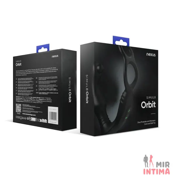 Стимулятор простаты с эрекционным кольцом Nexus SIMUL8 Orbit Edition - 5 Стимулятор простаты с эрекционным кольцом Nexus SIMUL8 Orbit Edition - 5