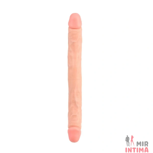 Двусторонний фаллоимитатор Ladybro Love #03 32.5x3.5 см - 1