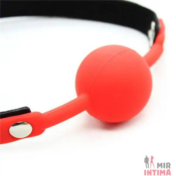 Силиконовый фетиш-кляп от Toyz4Lovers, с замком - 1