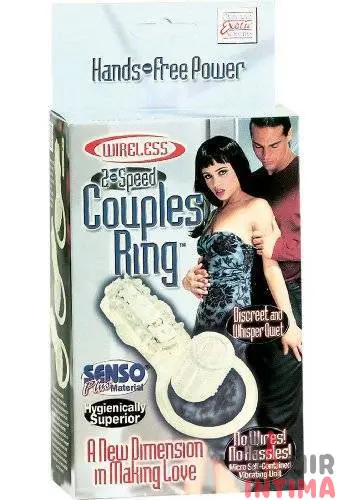 Вибронасадка для стимуляции клитора Couples Ring Вибронасадка для стимуляции клитора Couples Ring