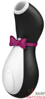 Вакуумный-женский-вибратор-Satisfyer Pro Penguin Next Generation - вакуумный стимулятор клитора, пингвин.