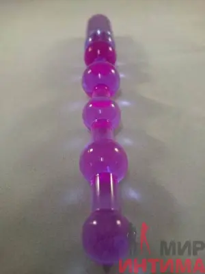 Анальный стимулятор Anal Beads Vibrating Anovibe Kinx, 12,5 х 2,2 см - 2