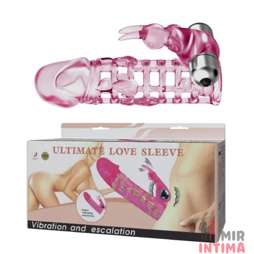 Насадка с вибрацией ULTIMATE LOVE SLEEVE Насадка с вибрацией ULTIMATE LOVE SLEEVE