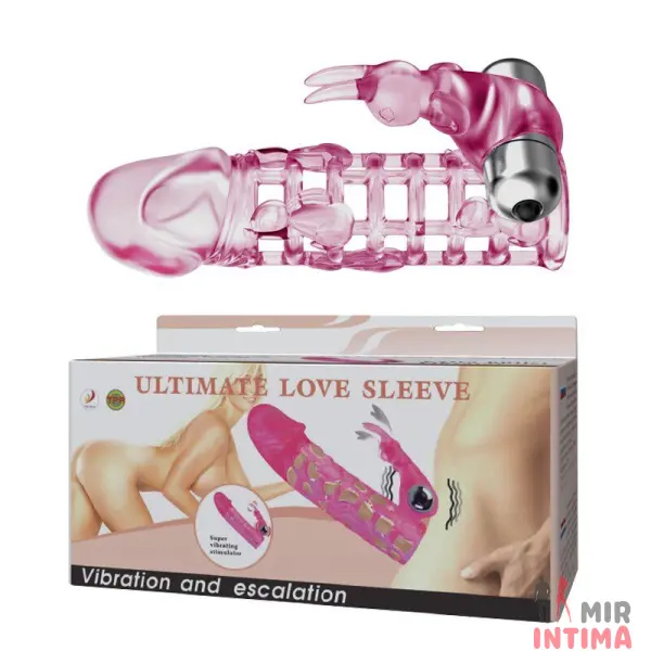 Насадка с вибрацией ULTIMATE LOVE SLEEVE Насадка с вибрацией ULTIMATE LOVE SLEEVE