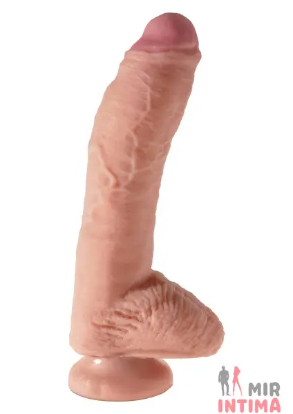 Фаллоимитатор двойной плотности King Cock Plus 10" Fat, 205 х 53 мм - 2