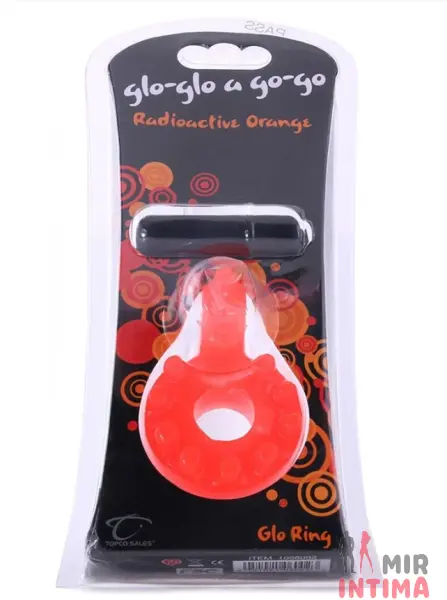 Эрекционное виброкольцо с подсветкой Glo-Glo a Go-Go - 4 Эрекционное виброкольцо с подсветкой Glo-Glo a Go-Go - 4