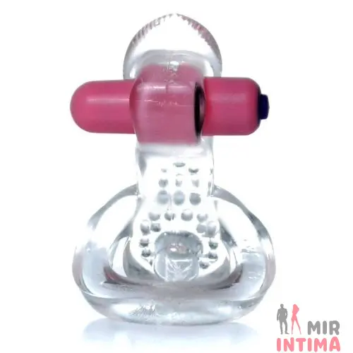 Эрекционное вибро-кольцо Tongue Vibro Cock Ring - 4 Эрекционное вибро-кольцо Tongue Vibro Cock Ring - 4