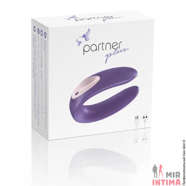 Вибратор для двоих Partner Plus - 7 Вибратор для двоих Partner Plus - 7