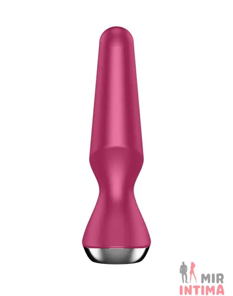 Анальная смарт-вибропробка Satisfyer Plug-ilicious 2, 10х3 см - 1 Анальная смарт-вибропробка Satisfyer Plug-ilicious 2, 10х3 см - 1