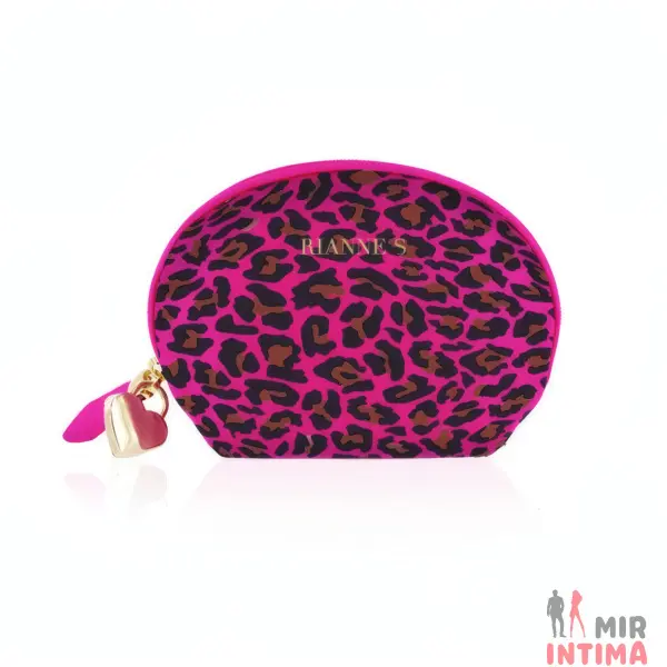 Маленький-женский-вибратор-Мини вибромассажер Rianne S: Lovely Leopard, силикон, 10 режимов - 6