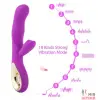 EGZMIBS2600302 PURP-Женский-вибратор-точки-G - 8 Женский-вибратор-точки-G-Вибромассажер для точки G BOSS RABBIT G-spot - 8