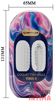 Мастурбатор яйцо Pretty Love Coquettish balls - 4 Мастурбатор яйцо Pretty Love Coquettish balls - 4