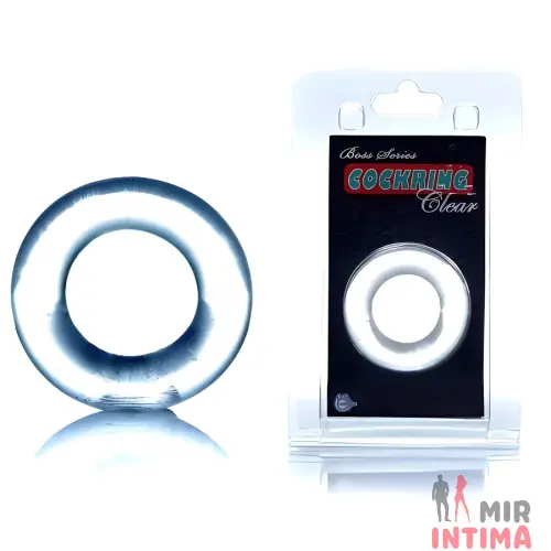 Эрекционное кольцо от BOSS Cockring Clear Эрекционное кольцо от BOSS Cockring Clear