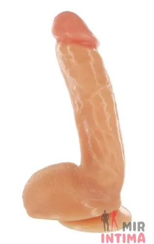 Фаллоимитатор с присоской SexFlesh Tasty Tony, 16,5х5,3 см