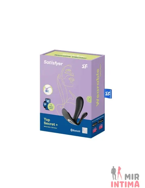 Двойной смарт-вибратор Satisfyer Top Secret+  - 2