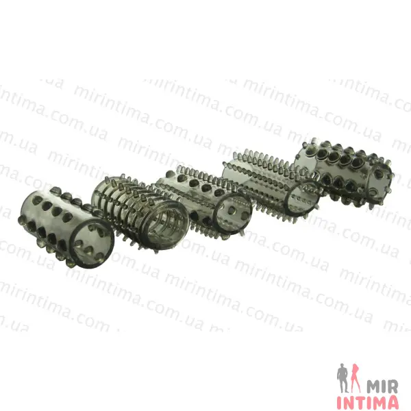 Насадка Power Penis Sleeve, 4х1,5 см - 6 Насадка Power Penis Sleeve, 4х1,5 см - 6