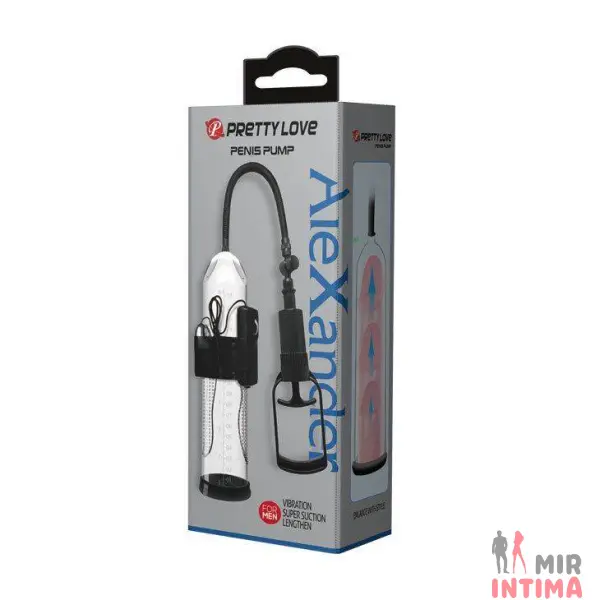 Вибрационная вакуумная помпа Pretty Love "Penis Pump AleXander" - 2 Вибрационная вакуумная помпа Pretty Love "Penis Pump AleXander" - 2