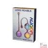 Вагинальные шарики Wooomy Love Pearls, силикон - 6