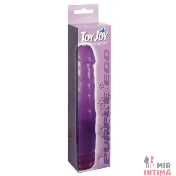 Реалистичный-женский-вибратор-Вибратор Ego Realistic от компании Toy Joy, 19 х 4 см - 1
