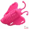 Женский-вибратор-Бабочка-Клиторальный вибратор Butterfly Pink, 5 x 5,5 см - 1