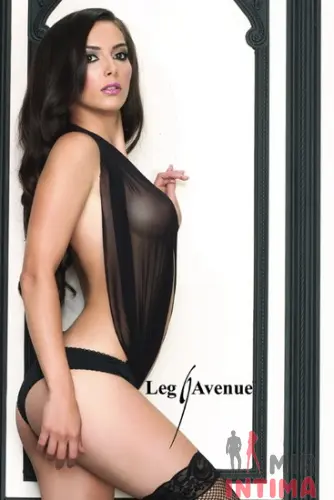 Боди Halter Draped Backless Teddy