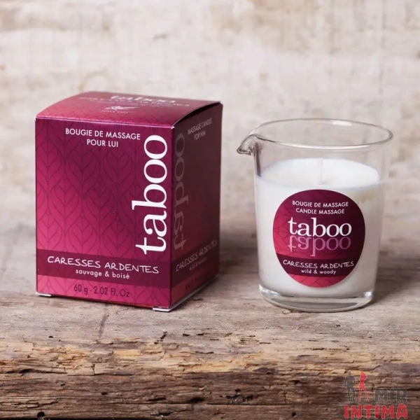Массажная аромасвеча для женщин TABOO Caresses Ardentes, 60 гр - 3