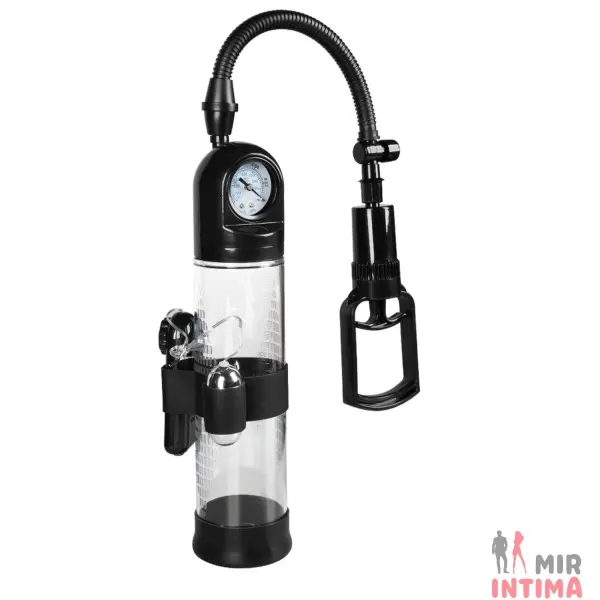 Вакуумная помпа с вибрацией и тонометром Powerpump MASTER Vibrating - 8 Вакуумная помпа с вибрацией и тонометром Powerpump MASTER Vibrating - 8