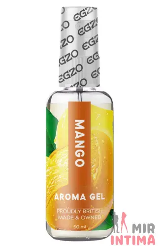 Оральный лубрикант со вкусом манго "EGZO AROMA", 50 мл Оральный лубрикант со вкусом манго "EGZO AROMA", 50 мл