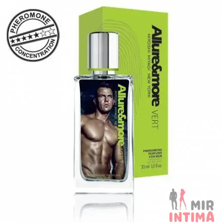 Духи мужские с феромонами Allure&More Vert, 20мл