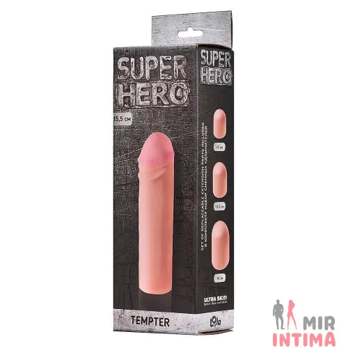 Насадка с тремя уровнями увеличения SUPER HERO Tempter Насадка с тремя уровнями увеличения SUPER HERO Tempter