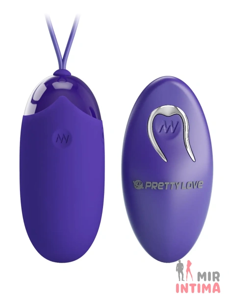Виброяйцо Pretty Love Berger с ДУ, 12 режимов - 1