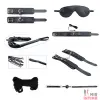 Набор БДСМ аксессуаров Alive Secret Desires Black Kit, 8 предметов Набор БДСМ аксессуаров Alive Secret Desires Black Kit, 8 предметов