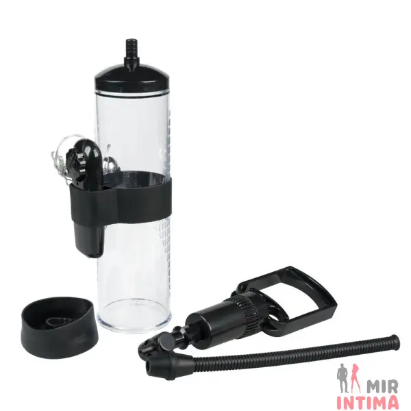 Вакуумная помпа с вибрацией для мужчин Powerpump MAX Vibrating - Black&Clear - 2 Вакуумная помпа с вибрацией для мужчин Powerpump MAX Vibrating - Black&Clear - 2