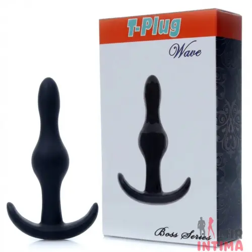 Анальная пробка T-Plug Wave, 9х2,5 см