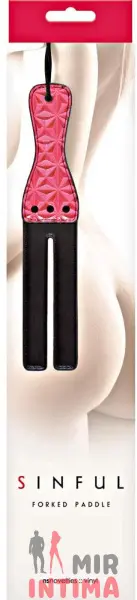 Дизайнерская шлепалка Sinful Forked Slapper - 3