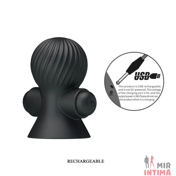 MIBI-014545-Женский-стимулятор-груди - 8 Женский-стимулятор-груди-Вибростимуляторы для сосков PRETTY LOVE - Nipple Sucker - 8