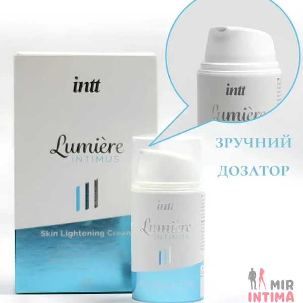 Крем осветляющий Intt Lumiere 15 мл, для тела та интимных зон - 5