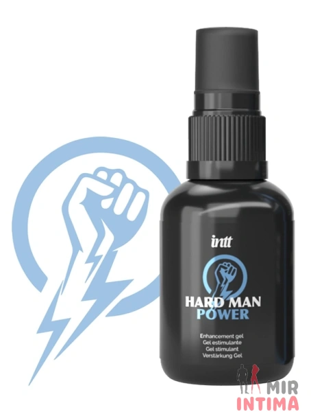 Стимулирующий гель для эрекции Intt Hard Man Power, 15мл - 2