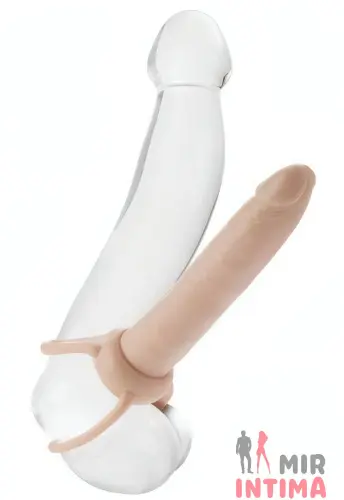 Насадка на член Accommodator Dual Penetrators, 15,5Х3 см Насадка на член Accommodator Dual Penetrators, 15,5Х3 см