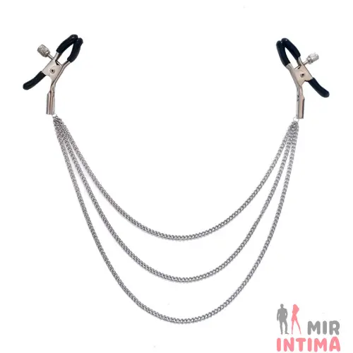 Зажимы для сосков Art of Sex - Nipple Jewerlry Three Chains