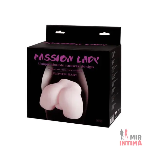 Реалистичная вагина с вибрацией Passion Lady Flower Baby - 4 Реалистичная вагина с вибрацией Passion Lady Flower Baby - 4