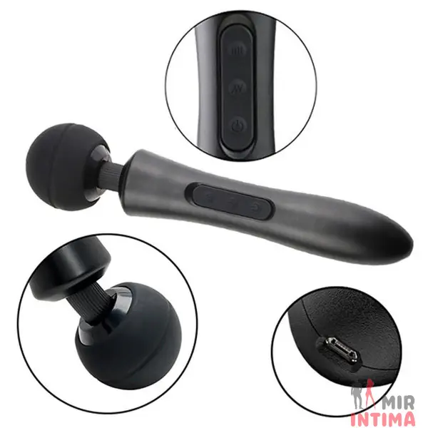 Вибромассажер Massager Ultra Powerful Big USB - 3