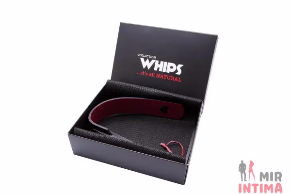 Элегантная шлепалка Heart Paddle от WHIPS Collection - 4