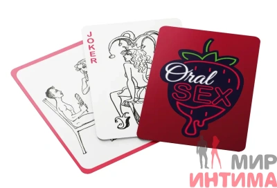 Карточная секс-игра для пар «Oral sex»