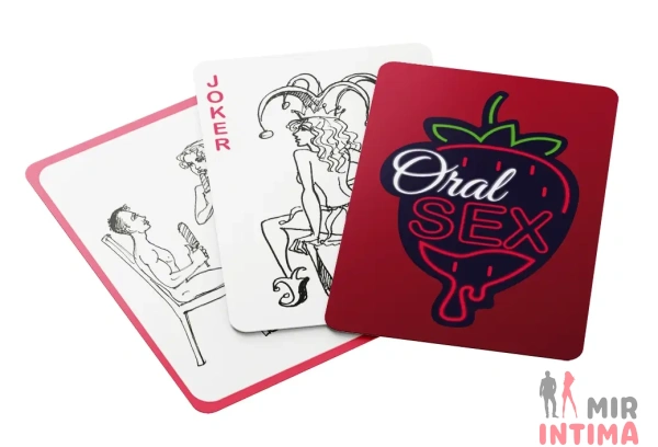 Карточная секс-игра для пар Oral sex - 1 Карточная секс-игра для пар Oral sex - 1