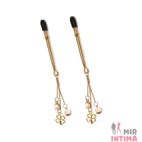 Зажимы для сосков Art of Sex - Nipple Clamps Golden Clover