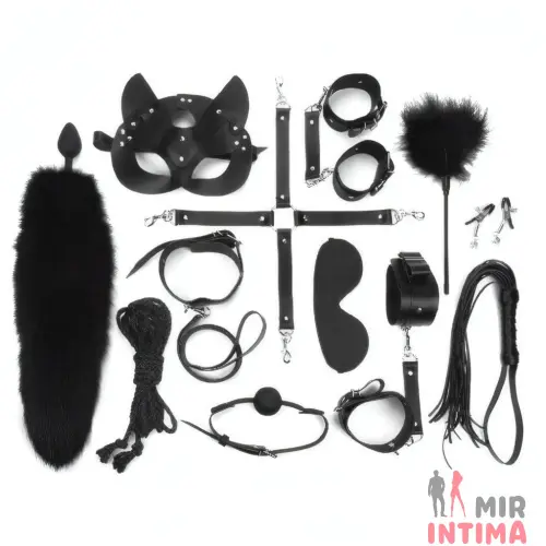 Набор BDSM Art Of Sex – Maxi BDSM Set Leather, 13 предметов