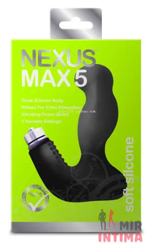 Унисекс вибромассажер для точки G и простаты Nexus Max5 Унисекс вибромассажер для точки G и простаты Nexus Max5